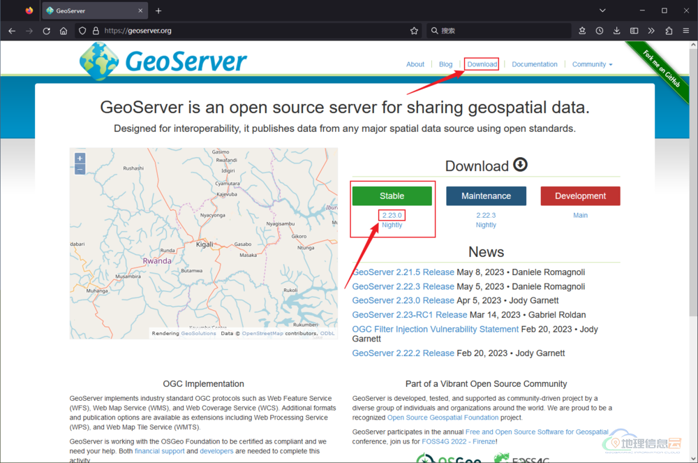 图片[1]-GeoServer 安装教程（Linux篇）（1）以 CentOS 7.9 上部署 GeoServer 2.23.0 为例-地理信息云